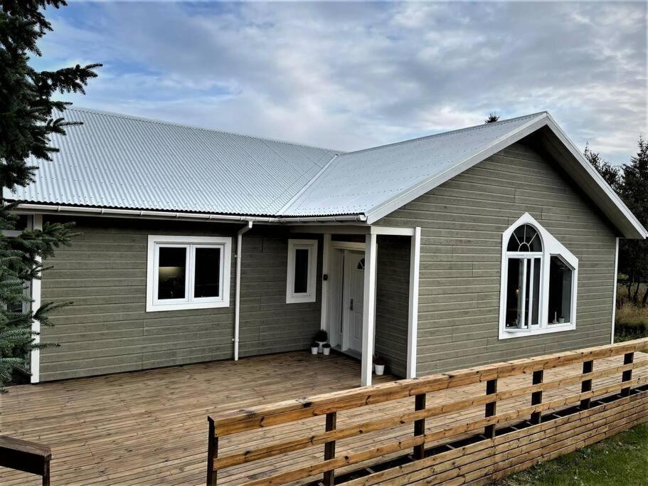 Greenhouse Golden Circle Villa Reykholt  Exterior foto